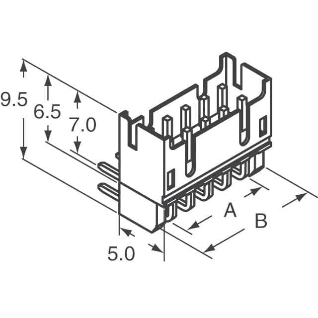 S16B-PHDSS(LF)(SN) JST Sales America Inc.  Embases à broches mâles